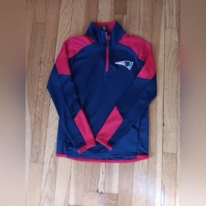Kids Patriots Quarter-Zip Jacket